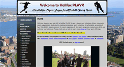 Desktop Screenshot of halifaxplays.com
